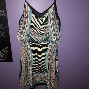 Express dress with straps